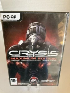 Crysis Maximum Edition (2009)- Pal -Computer PC Game - Brand New Factory Sealed - Picture 1 of 5