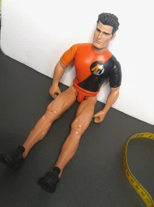 Figurine Action Man Hasbro 2003 Vintage Figurine Toy - Black Orange T-shirt a_4 - Picture 1 of 10