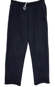 Champion Sweatpants Mens Large Gray Eco Authentic Elastic Waist Actual 30X31 - Picture 1 of 10