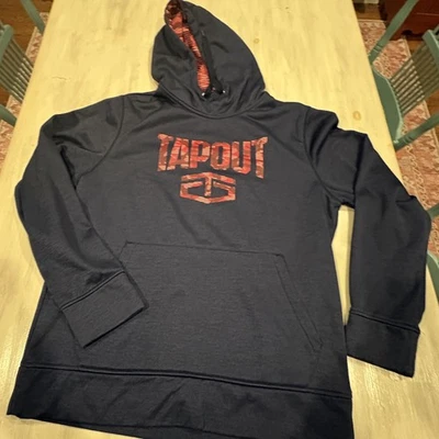 Толстовка с капюшоном толстовка с длинным рукавом MMA UFC темно-синий мужской большой толстовка - Изображение 1 из 4