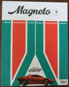 Magneto magazine 10 Summer 2021 Lancia Stratos BRM Alfa Romeo 6C E-Type Bentley - Picture 1 of 1