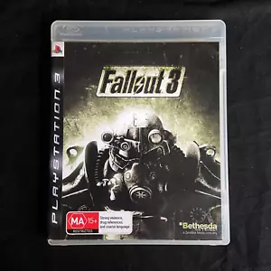 Fallout 3 PlayStation 3 PS3 Game + Manual (2008) Bethesda • Complete EXC - Picture 1 of 4