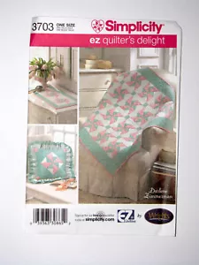Simplicity Pattern New In Package 3703 EZ Quilters Delight by Darlene Zimmerman - Picture 1 of 2