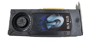 Galaxy NVIDIA GeForce GTX670 2GB DDR5 256bit W/ HDMI Dual DVI PCIE - Picture 1 of 3