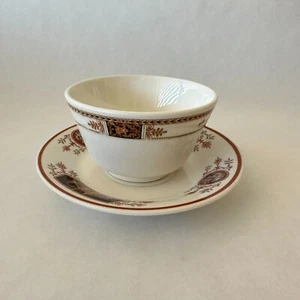Artículos de restaurante Syracuse 2 piezas, platillo griego de mediados de los 70 y taza de natillas WEBSTER - Imagen 1 de 14
