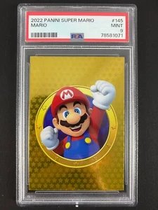 Super Mario Golden Card #145 Panini Gold Trading Cards / PSA 9 - Zdjęcie 1 z 2