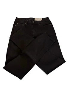 All Saints Women's Black Denim Stretch Jeans W28 x L32" Slim Leg Zip Fly - Picture 1 of 6
