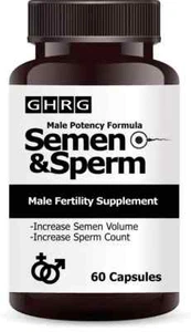 Semen & Sperm, Male Fertility Supplement, Increase Semen Volume ( Pack of 1 ) - Picture 1 of 5
