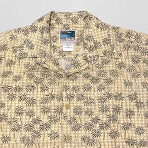 Cooke Street Shirt Honolulu Print Palms Hawaiian Tradition Cotton Lawn Mens L - Picture 1 of 7