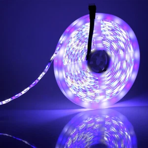 RGBW 300Leds 5M 5050 SMD LED Rope Strip Light 5-Pins RGB+COOL White Waterproof - Picture 1 of 8
