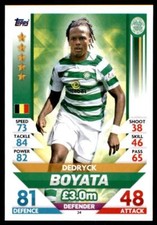 Match Attax SPFL 2018/19 Dedryck Boyata Celtic No. 24