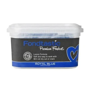 Fondtastic Premium Fondant Icing Royal Blue 250g - Picture 1 of 1