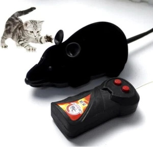 Wireless Remote Control Fake Rat Mouse Mice Toy Prank Joke for Pet - Picture 1 of 7