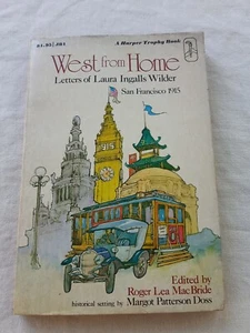 West from Home Letters of Laura Ingalls Wilder, Paperback Book 1974, Harper - Picture 1 of 11