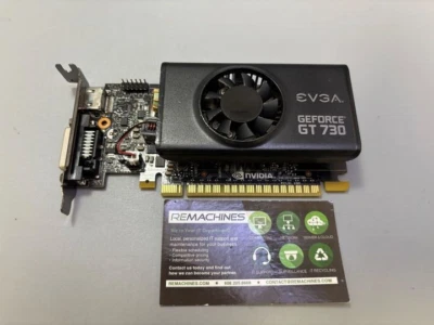 EVGA NVIDIA GEFORCE GT 730 2GB Graphics Card 02G-P3-3733-KR - Image 1 of 4