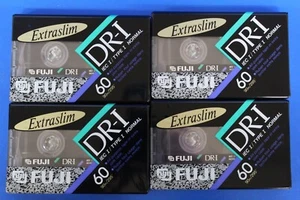Noch versiegelt neu Posten von 4 Fuji DRI-60 Typ I Extraslim (Gehäuse) Kassetten - Bild 1 von 1