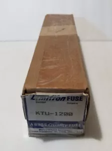NEW IN BOX Bussmann KTU-1200 Amp Fuse Class L Limitron 600 Vac NIB - Picture 1 of 1