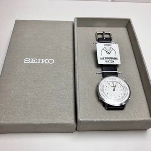 SEIKO Metronome Watch Standard Line Color Monotone SMW006A -New from JP -Fast !!