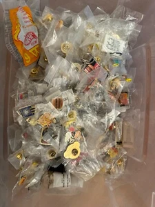 Vintage McDonalds Crew Pins Lapel Cap Lot over 400 Pins and collectibles - Picture 1 of 5