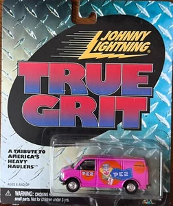 NEW SEALED JOHNNY LIGHTNING MINT ON CARD TRUE GRIT SERIES PEZ GMC VAN! - Picture 1 of 1