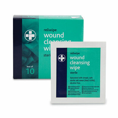 Wound Cleansing Wipes (box Of 10) • 1.91€
