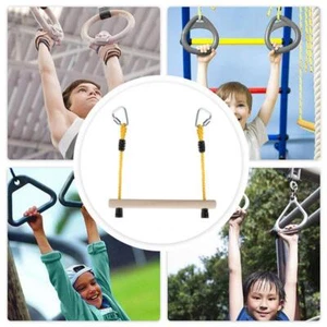 Kids Swing Bar Outdoor Tree House Swing Set Accs Training Equipment - Picture 1 of 20