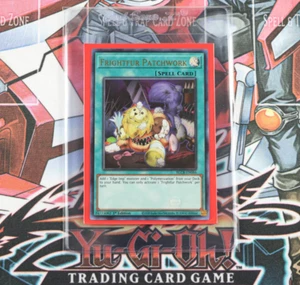 Yugioh Zauberkarte Schreckenspelz Patchwork BLCR-DE086 1. Ultra Rare - Bild 1 von 2
