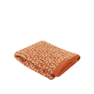 KASANOVA Gesichtstuch 50x100 cm orange Blumen Baumwolle orange - Bild 1 von 2
