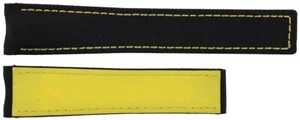Tag Heuer Aquaracer 21mm Black with Yellow Stitching Fabric Strap FC6361 - Picture 1 of 1