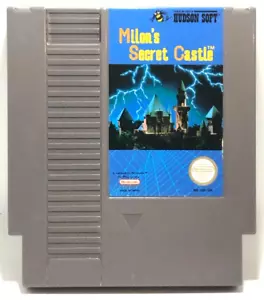 Milon's Secret Castle (Nintendo NES, Hudson, '86) Cart Only, Tested, Nice Label! - Picture 1 of 7