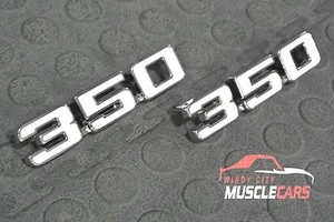 1969 Chevrolet Camaro 350 Fender Emblem GM 3953627 Pair / Set / (2) - Picture 1 of 5