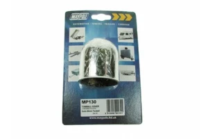 New Tow Bar Ball Chrome Plastic Cover Cap Car Towing Hitch Towball 50MM Maypole - Picture 1 of 6