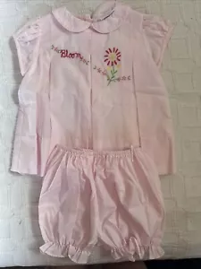 VESTIDO ROSA FLORECIENTE THE PROWN PEONY 12 Meses Bebé Niñas - Imagen 1 de 6