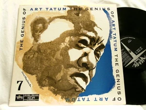 ART TATUM Genius of # 7 piano solos Verve V 8056 mono LP - Picture 1 of 1