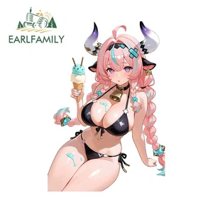 EARLFAMILY 5.1"Genshin Impact Car Sticker Interesting Waterproof Campervan Decal - Picture 1 of 5