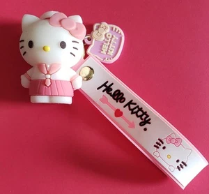 Portachiavi statuina Hello Kitty 2" con cinturino da polso - Foto 1 di 3