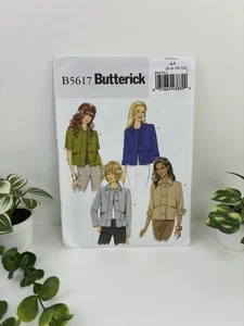 Jacket Size 6-12 Pattern 5617 Princess Seam Back Very Loose Hip Length Uncut - Picture 1 of 2