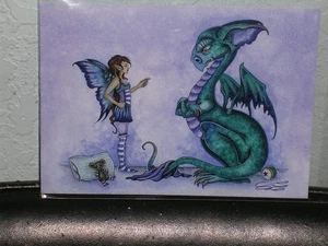 Amy Brown - Mr Cranky Pants Refuses To Take His Nap - Mini Print - SIGNED - Picture 1 of 1