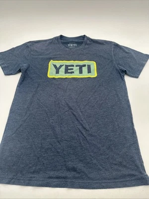 Yeti футболка мужчин маленький графический печать логотип серый .. #32242 - Изображение 1 из 4