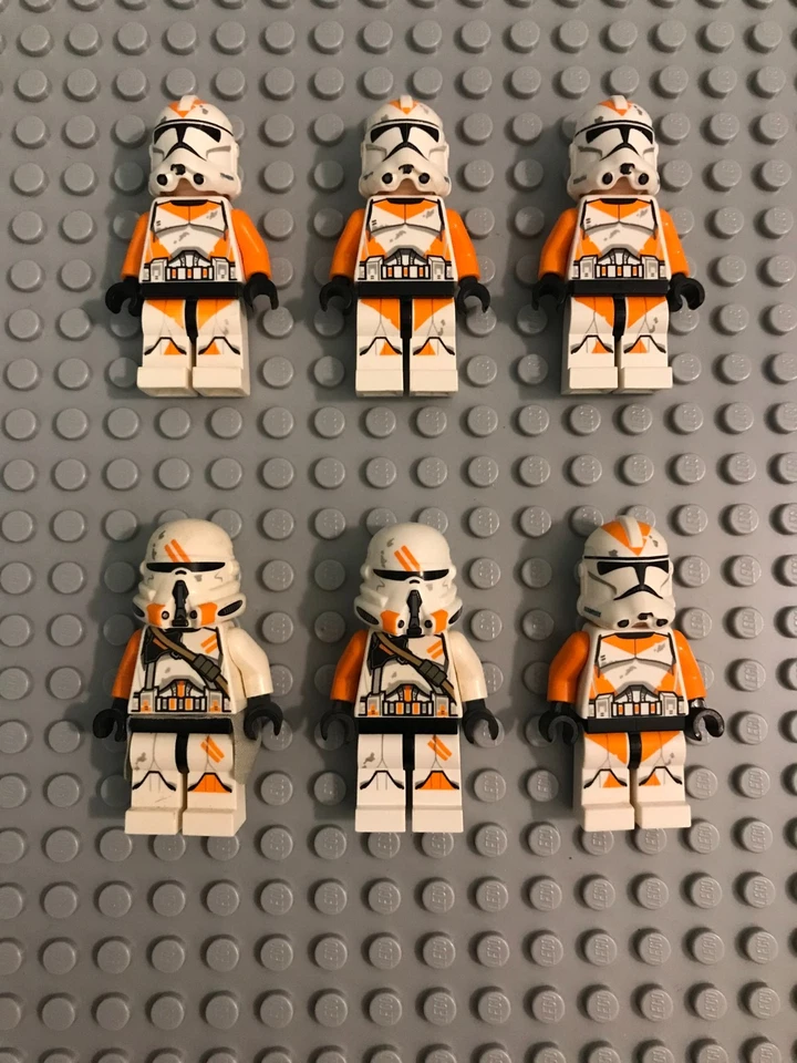 LEGO 212th Clone Trooper Lot of 6 Star Wars Army pack Droid Battle Pack - Image 1 of 1