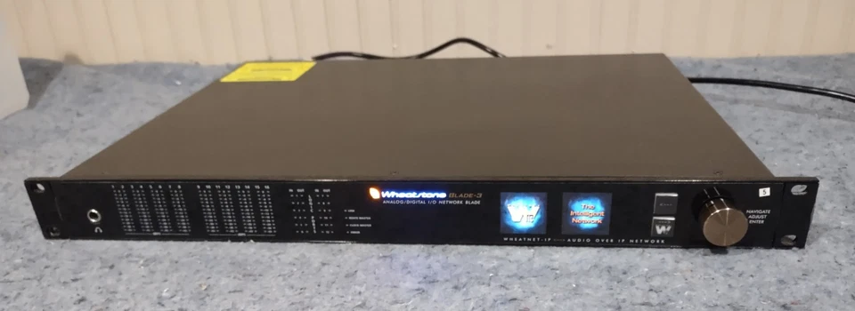 WHEATSTONE IP88AD ANALOG/DIGITAL I/O NETWORK BLADE 3-TESTED-IP88-3AD-NICE-1 of 2 - Image 1 of 4