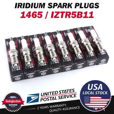 8 PCS Double Iridium Spark Plugs For CHEVROLET SUBURBAN 1500 2000-2014 V8-5.3L - Image 1 of 4