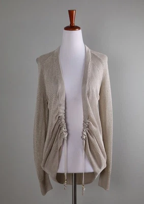 Suéter Top CASA NEGRA NUEVO CON ETIQUETAS $89 Malla Ceñida Encubrimiento Talla Pequeña Foto 1 de 4