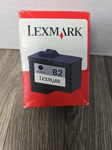 Cartuccia inchiostro nero Lexmark 82 18L0032 originale nuova scatola sigillata - Foto 1 di 3