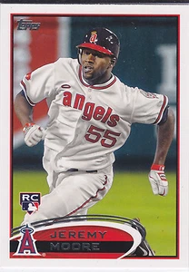 Jeremy Moore Los Angeles Dodgers 2012 Topps Baseball Rookie Card - Picture 1 of 1