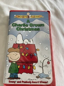 A Charlie Brown Christmas (VHS, 1999, Clamshell Case) - Picture 1 of 4