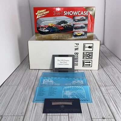 Franklin Mint 1955 Pontiac Star Chie Custom Catalina B11WR18 W/Nameplate & Case - Image 1 of 4