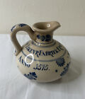 Vintage Delf Apothecary Ceramic Small Pitcher Blue And White 1884 Joost Thooft