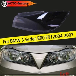 Headlight Lens Left Shell For BMW 3 Series E90 E912004-2007 Headlamp Car Cover - Bild 1 von 9