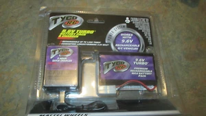 Tyco RC 9.6v TURBO PREMIUM NiCd Rechargeable BATTERY PACK&Charger - Picture 1 of 6